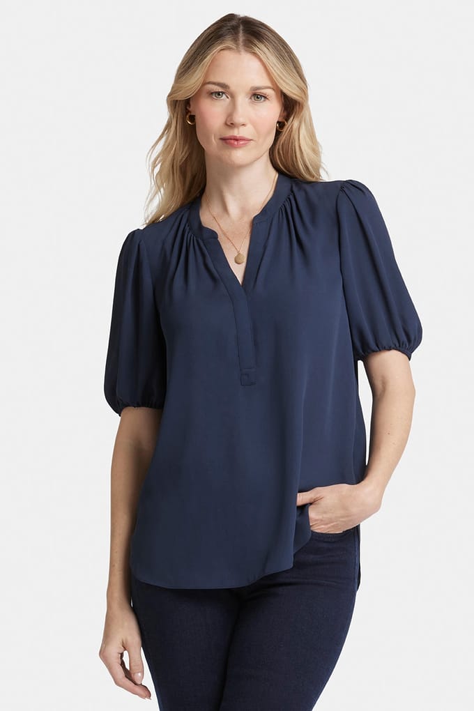 Korte Puff Mouwen Top