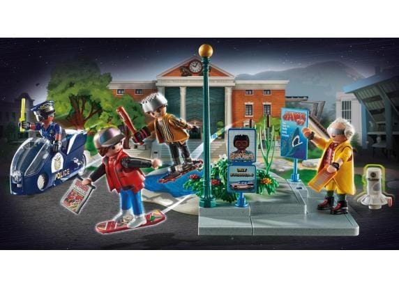 PLAYMOBIL 70634 Back to the Future deel II Hoverboard achtervolging Bouwsets