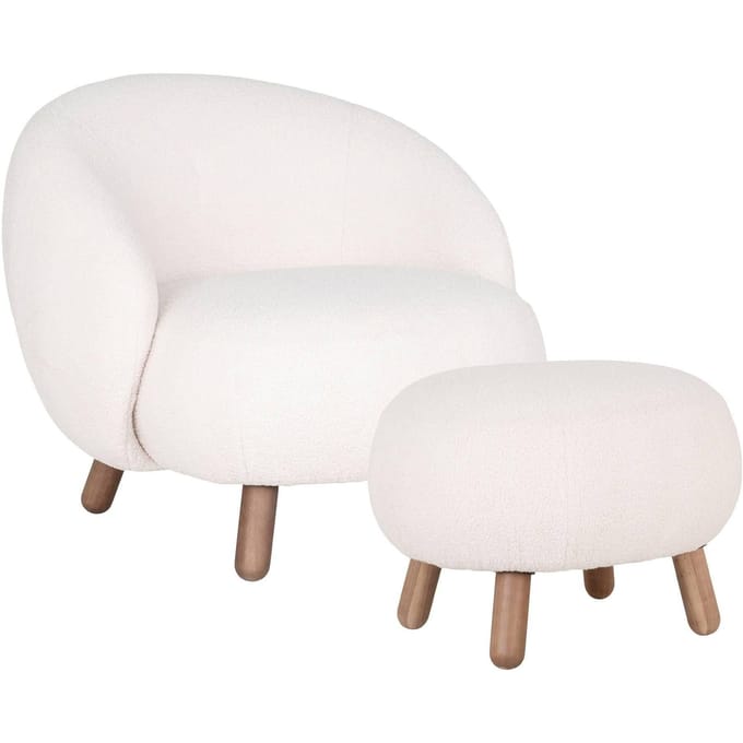 Fauteuil Savona bouclé | House Nordic