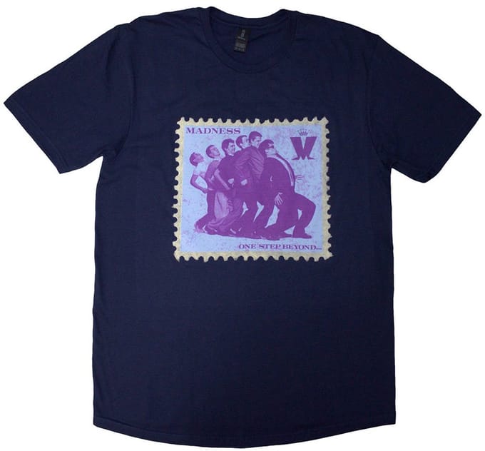 Madness - Stamp Heren T-shirt - XL - Donkerblauw
