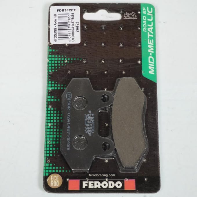 remplaquette ferodo voor scooter generic 50 vertigo 2014 av neuf