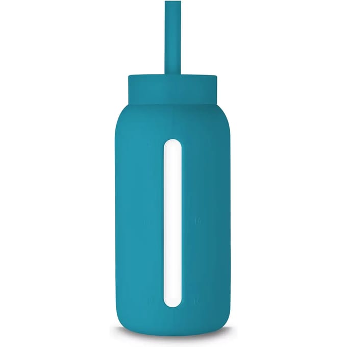 Muuki lounge straw + dop Tahiti Blue