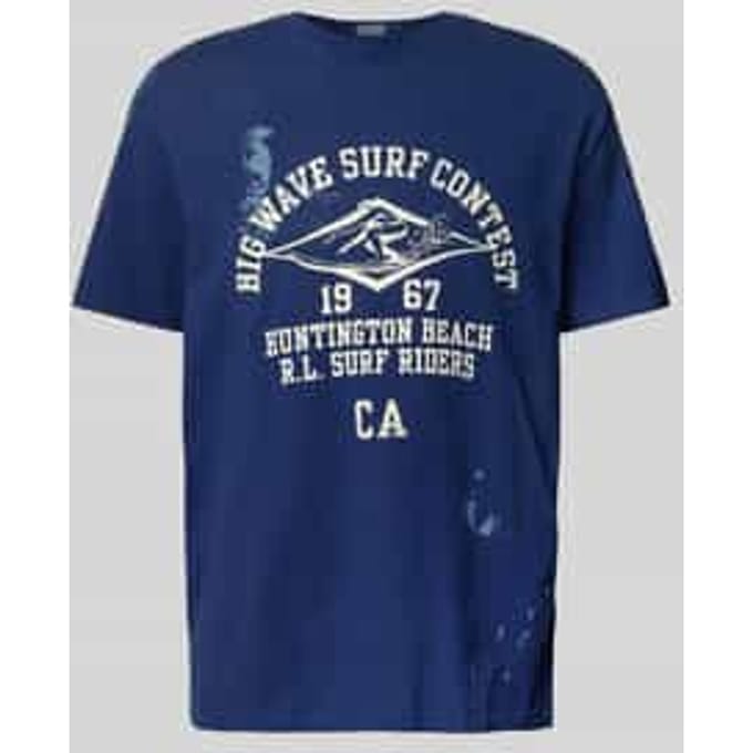 Classic fit T-shirt met ronde hals