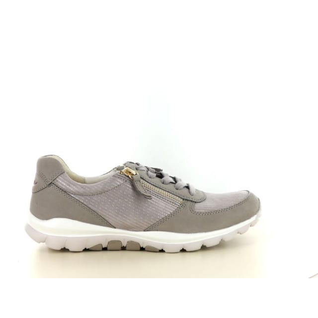 Gabor Rollingsoft Sneaker 66.968.62 Muschel/Leinen Taupe