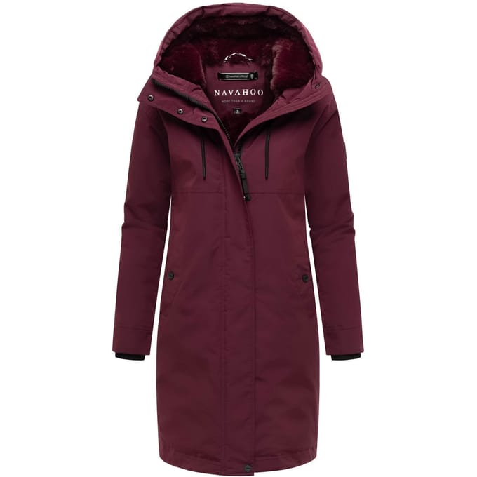 Navahoo dames winterparka Hageltanz – klassiek, warm & functioneel