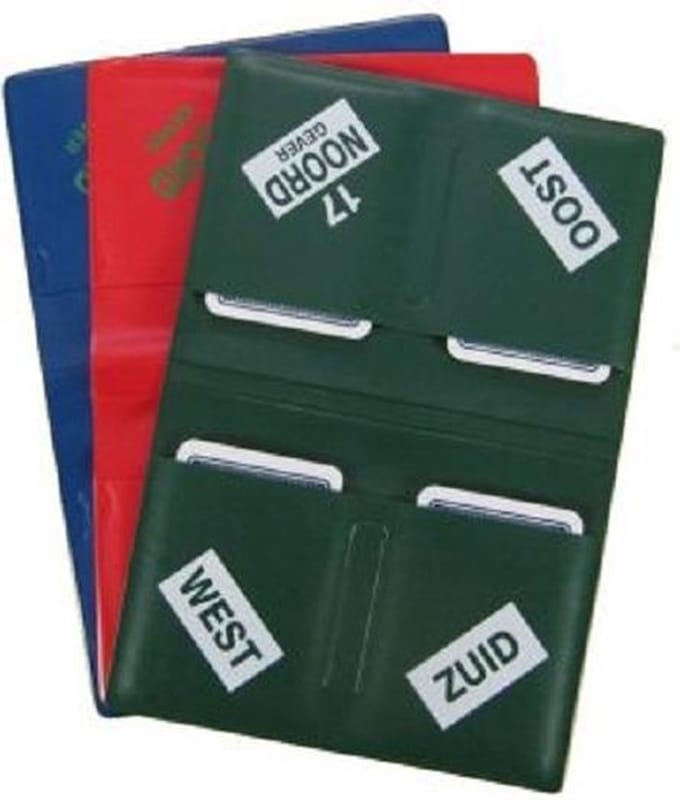 Voorbedrukte mapjes 17 t/m 24 BLAUW