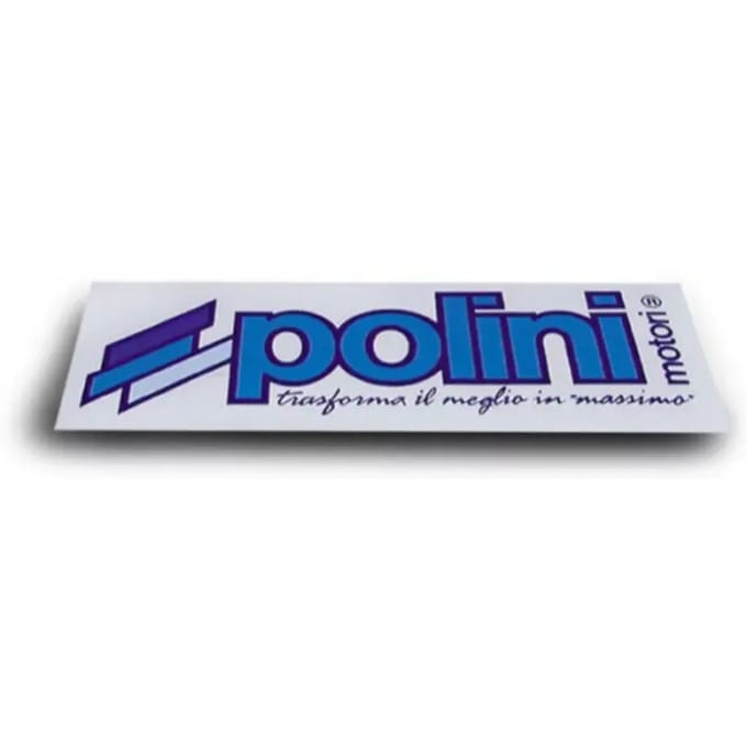 Rechthoekige pvc-stickers Polini