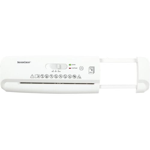 SILVERCREST Opzet-papierversnipperaar