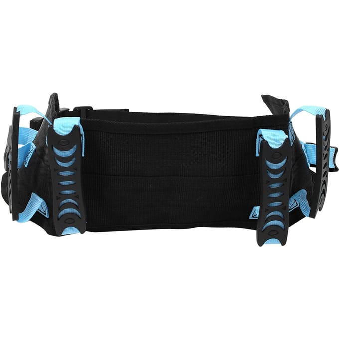 Patiënt Taille Tractie Riem Ouderen Lopen Bewegen Transfer Verpleging Veiligheid Assistentie Riem black