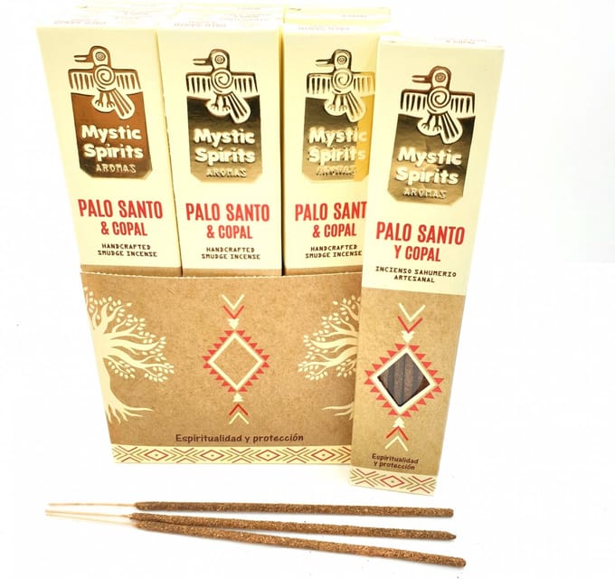 Palo Santo & Copal wierook - Mystic Spirits Aromas (12 pakjes)