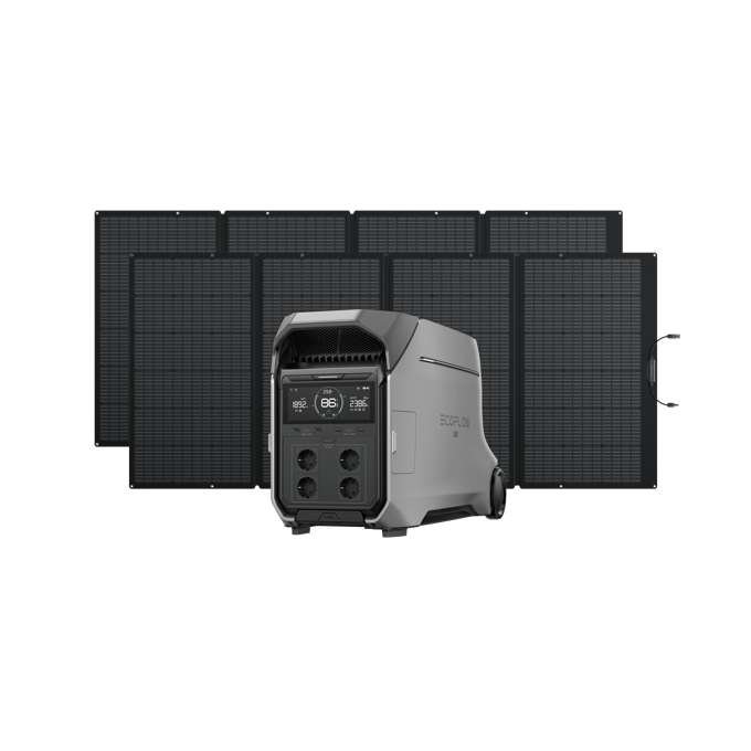 EcoFlow DELTA Pro 3 Solar Generator (PV400W)