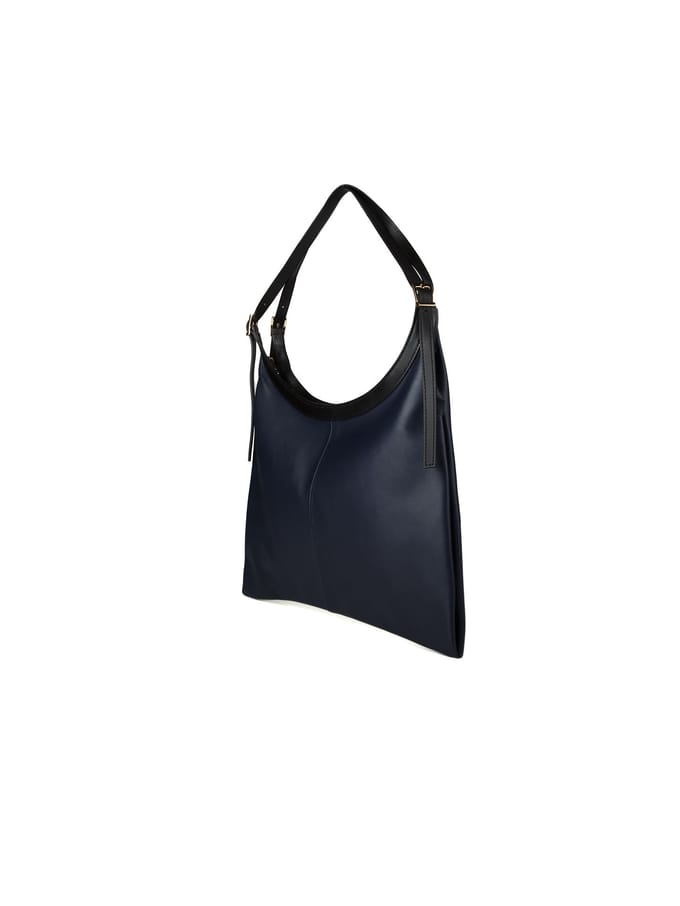 Giulia Monti Tote Bag Nachtblauw Zwart