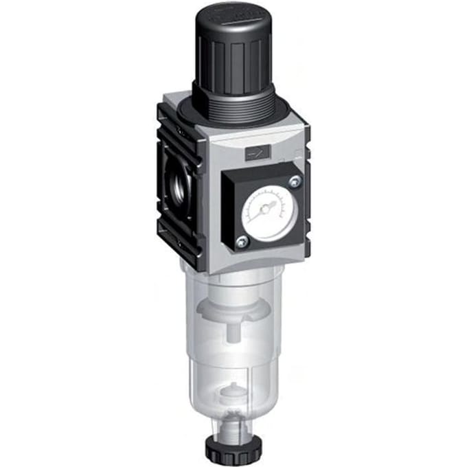Filter-Regelaar G1/4'' 1000l/min 0,5-8,0bar/7-116psi 40 mm Manometer Futura 0
