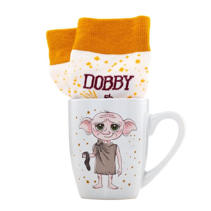 Harry Potter Dobby Mok & Sokken Unisex Kop - meerkleurig - Standard