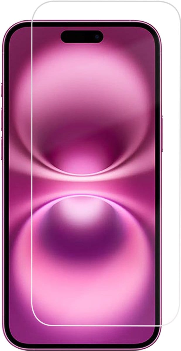 Mobile5 - Apple iPhone 16 Plus - Screenprotector - Case friendly