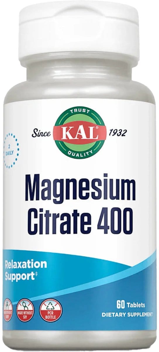 Magnesiumcitraat 400 mg I veganistisch I laboratoriumgetest