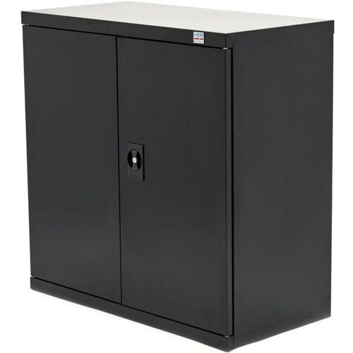 HBM Gereedschapskast 90 x 45 x 90 cm. met 3 Planken zwart