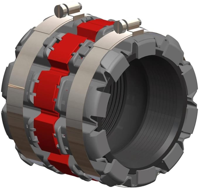 ATEC Krachtsluitende manchet D40-65 , 601421