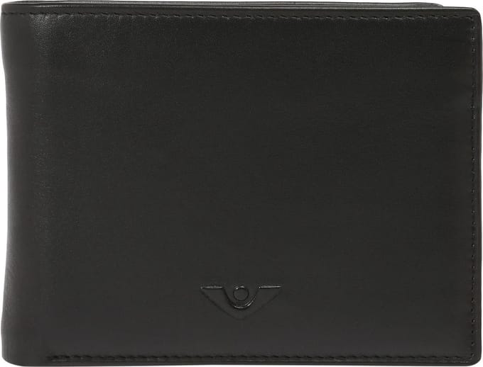 VOi Portemonnee Soft Victor Wallet Schwarz Zwart