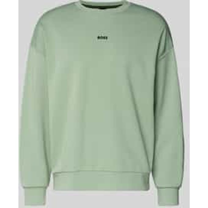 Regular fit sweatshirt van katoenmix model 'STENSON'