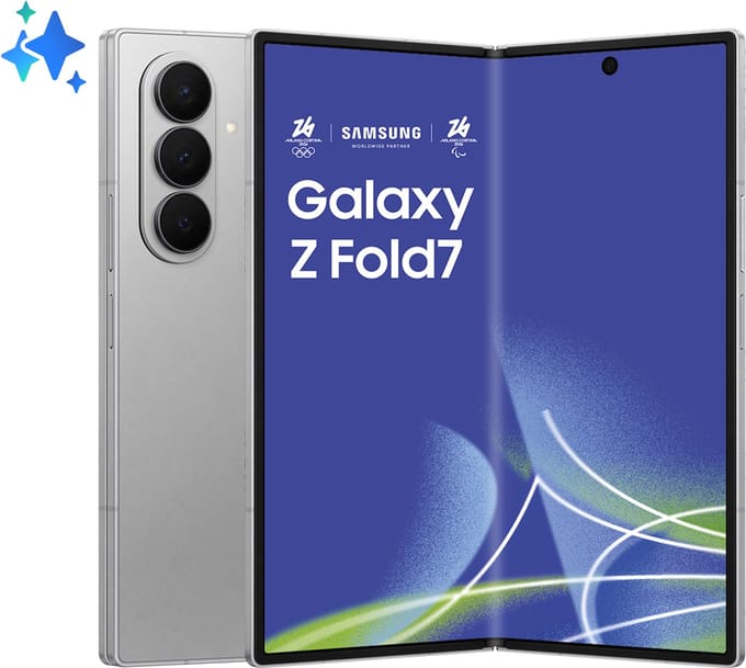 Samsung Galaxy Z Fold7 5G – 256GB – Silver Shadow