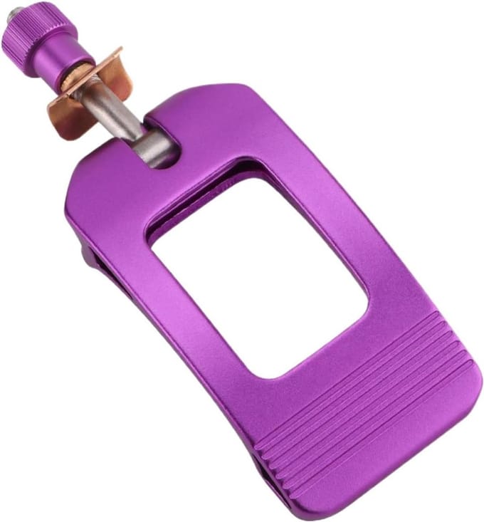Fietsklem - Reserveonderdeel - Dagelijks fietsen - Snelsluiting ontwerp - ca. 12 cm - Purper