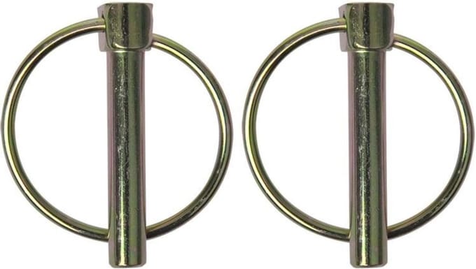 ProPlus Borgpen - Ø 8 mm - Ø 38 mm ring - 2 stuks - robuust staal