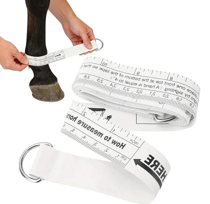 Paarden Meetlint - Groeimeter Gewicht - Diergezondheid Beheer - Scheurvaste Band - 250 cm - Uniek