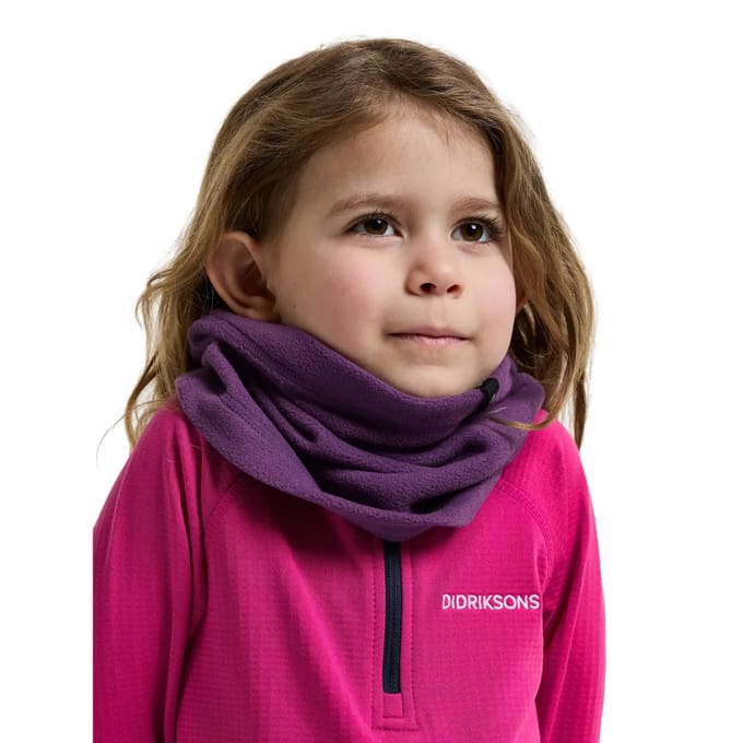 Didriksons Monte 2, nekwarmer, kinderen, paars