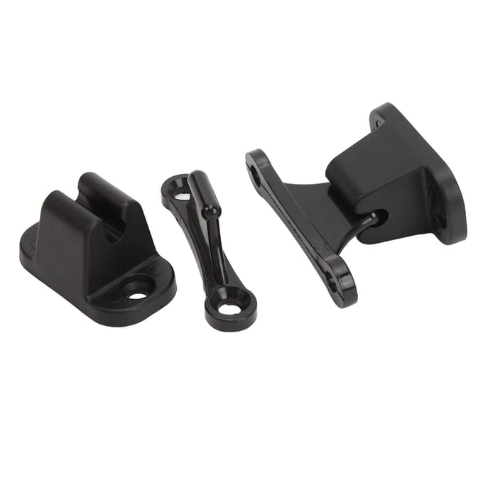 2 Sets Deurvastzetter T-vorm Deurstopper Vasthoudklem Houder Vergrendelingsset voor RV Caravan Campervan Boot