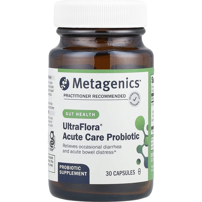 Metagenics, UltraFlora® Probiotique pour soins précis, 30 gélules