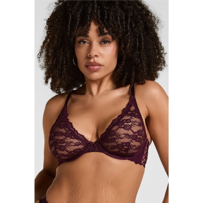 Hunkemöller Niet-Voorgevormde Beugel Bh Aveline Paars