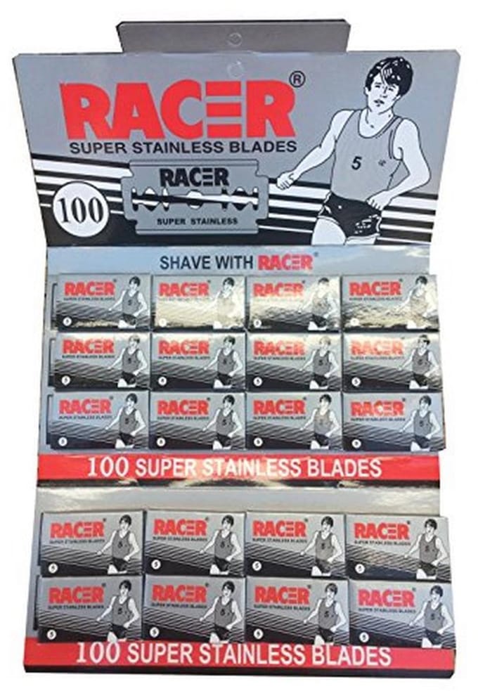 Scheermesjes - Dubbelzijdig Mesjes - Glad Scheren - Roestvrij Staal - 100 Stuks - Zilver