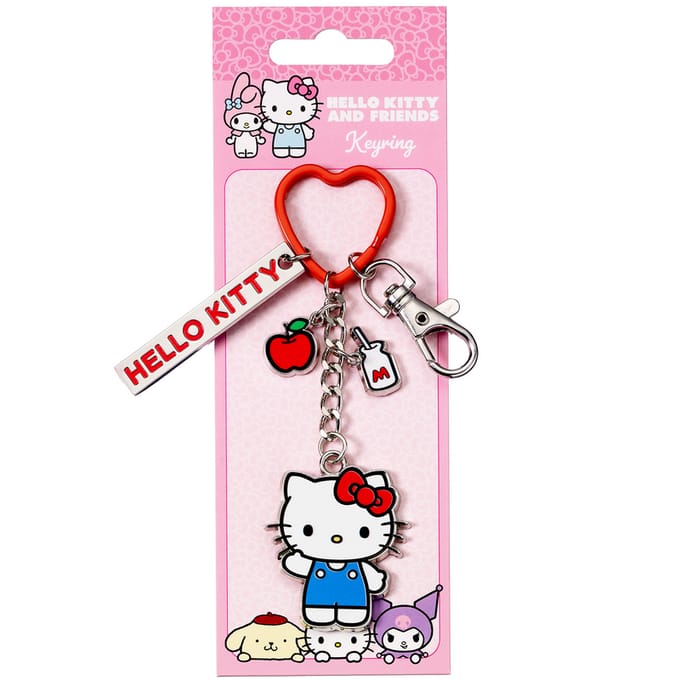 The Carat Shop - Hello Kitty Hello Kitty Unisex Sleutelhanger - meerkleurig - Standard