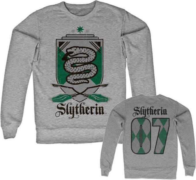 Harry Potter Sweater/trui -S- Slytherin 07 Grijs