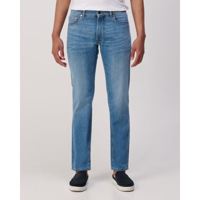 regular fit jeans van Candiani denim model 'Lyon'