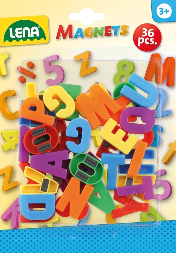 Magneet Hoofdletters - 36 delig
