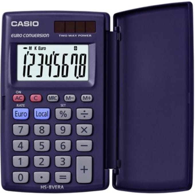 Rekenmachine casio hs-8vera