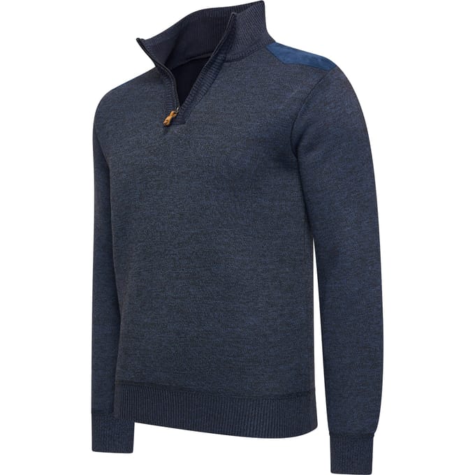 Norlund - Heren Trui Trui Sipan - Blauw - Maat XL