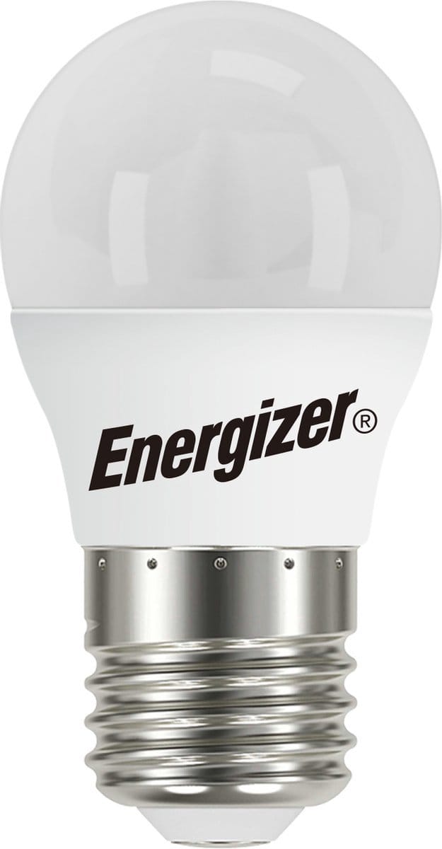 Energizer energiezuinige Led kogellamp - E27 - 5,5 Watt - warmwit licht - dimbaar - 1 stuk