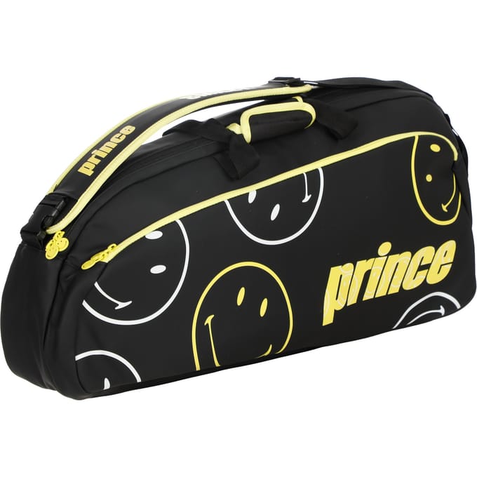 Merkloze Tennis Tassen Smiley Tour 1 Comp - Zwart (3 Rackets)