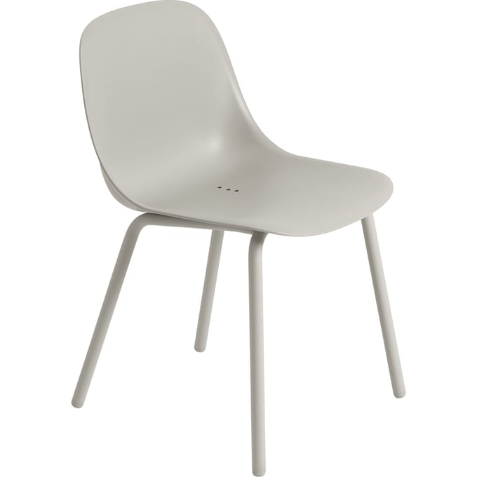 Muuto Fiber Outdoor Stoel - grey