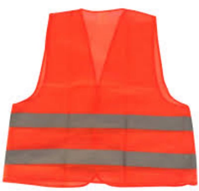 Benson Verkeersvest Oranje Volwassen M - XL