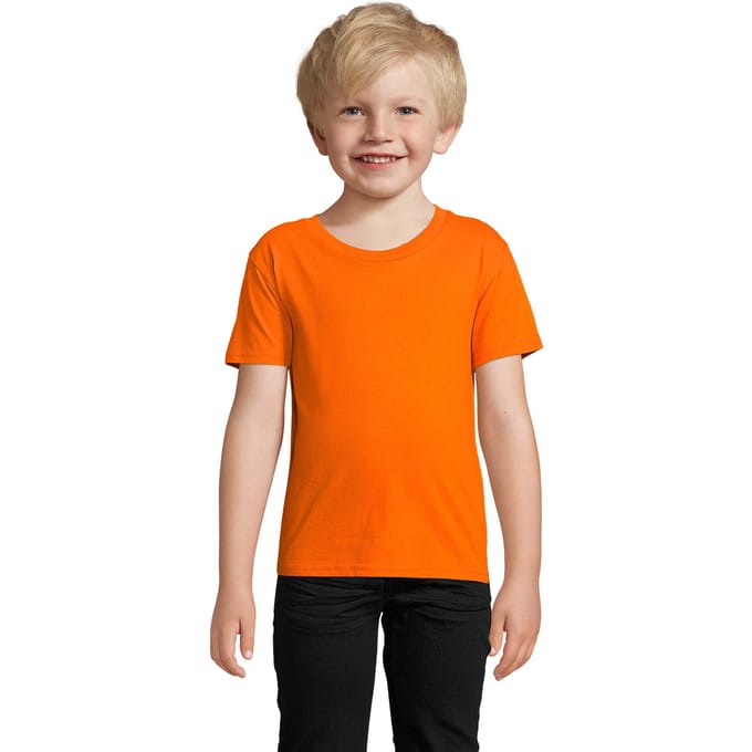 SOLS Kinderen/Kinderen Pionier T-Shirt (Oranje)