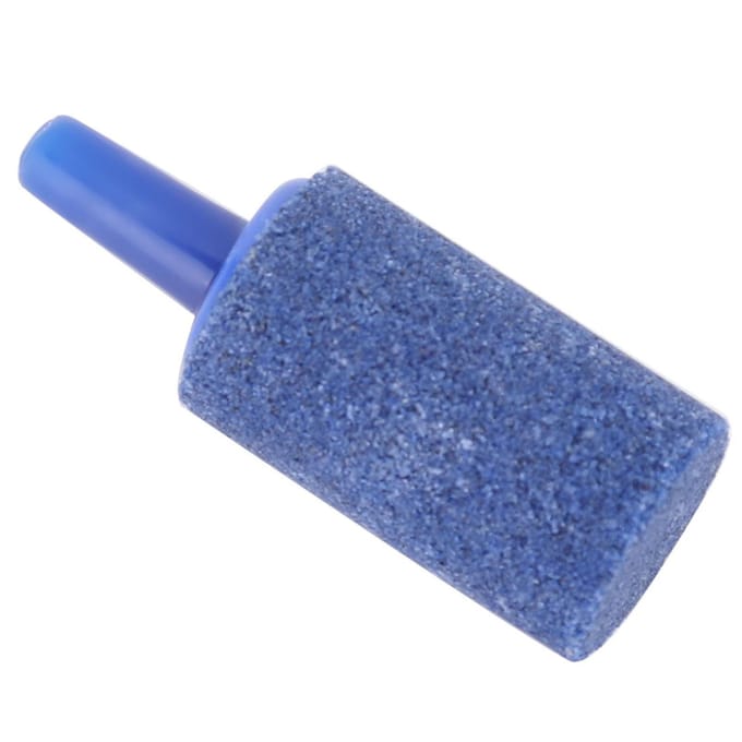 20 STUKS Blauwe Zandsteen Cilindervorm Aquarium Beluchting Luchtsteen Vistentank Zuurstofpomp Luchtbellenstenen blue