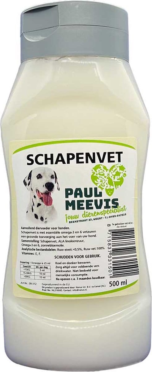 Paul Meevis Jouw Dierenspecialist Schapenvet 500ml
