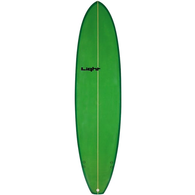 Light WTF Green 7'2 Surfboard patroon