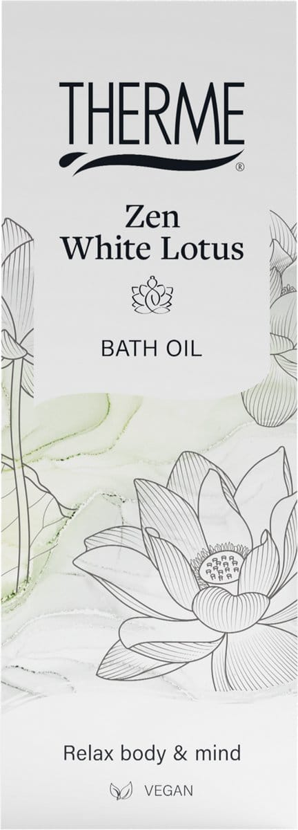 Therme Zen White Lotus Bath Oil - 100ml
