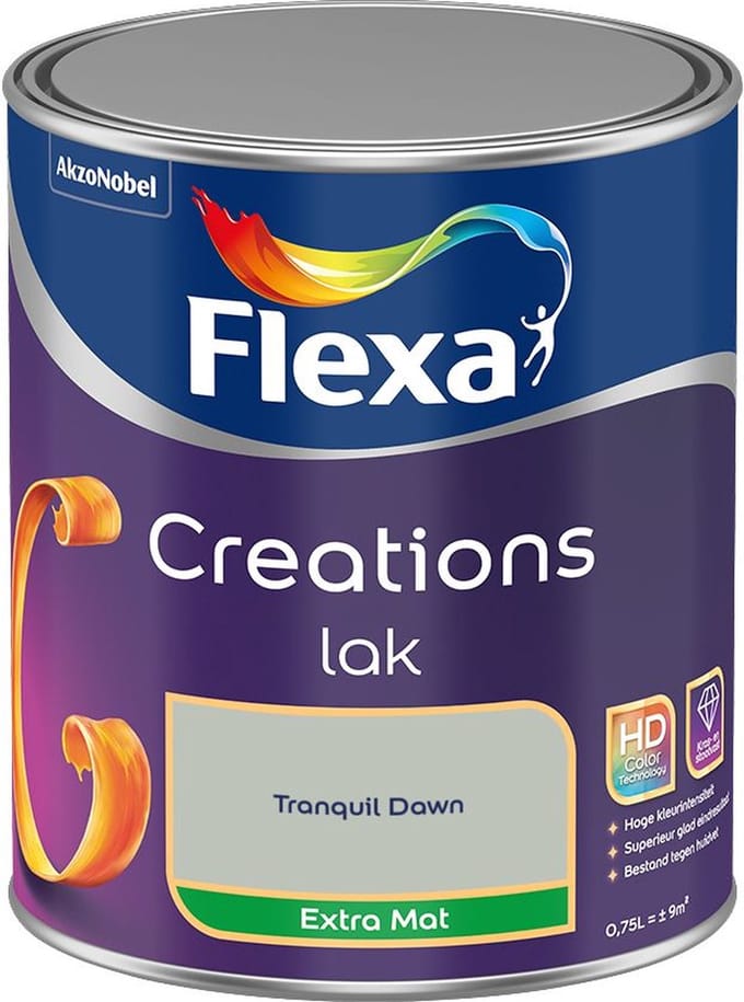 Flexa - Creations Lak Extra Mat - Tranquil Dawn - Mengverf - 750 Ml