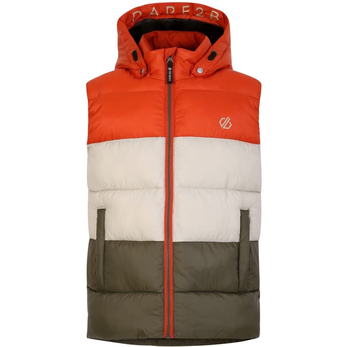 Regatta Kinder/Kinder Jolly Gewatteerd Gilet (Rooibosthee/Lichtgroen)